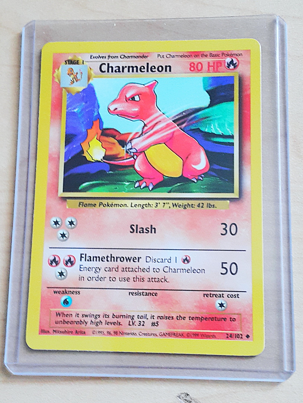 MINT Charmeleon Pokémon Card